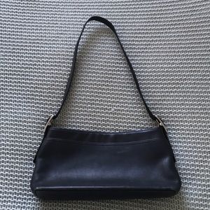 coach purse leather black shoulder bag designer